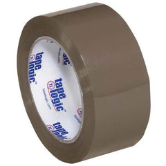 Tape Logic - Pack of (6) 110 Yd Rolls 2" Tan Hot Melt Adhesive Packaging Tape - Eagle Tool & Supply