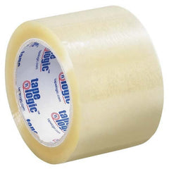 Tape Logic - Pack of (6) 110 Yd Rolls 3" Clear Acrylic Adhesive Packaging Tape - Eagle Tool & Supply