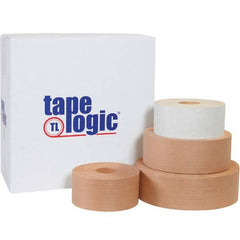 Tape Logic - Pack of (10) 450' Rolls 72mm Kraft (Color) Water Activated Adhesive Packaging Tape - Eagle Tool & Supply