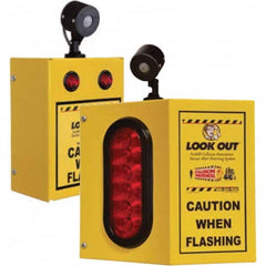 TAPCO - Auxiliary Lights Type: Forklift Warning Light Voltage: 110 VAC to 24VDC - Eagle Tool & Supply