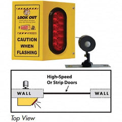 TAPCO - Auxiliary Lights Type: Forklift Warning Light Voltage: 110 VAC to 24VDC - Eagle Tool & Supply