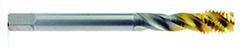 8-36 0 Fl H2 HSSE Spiral Fl Tap-- TiN - Eagle Tool & Supply