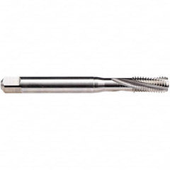 Emuge - M3x0.50 Metric 2 Flute D3 1.5-2 P Spiral Flute Tap - Eagle Tool & Supply