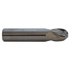 10mm TuffCut GP Stub Length 4 Fl Ball Nose Center Cutting End Mill - Eagle Tool & Supply