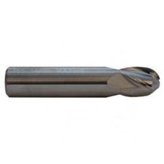 16mm TuffCut GP Stub Length 4 Fl Ball Nose Center Cutting End Mill - Eagle Tool & Supply