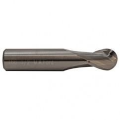 5.5mm TuffCut GP Stub Length 2 Fl Ball Nose Center Cutting End Mill - Eagle Tool & Supply