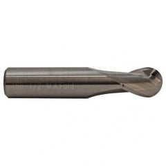 5.5mm TuffCut GP Stub Length 2 Fl Ball Nose Center Cutting End Mill - Eagle Tool & Supply
