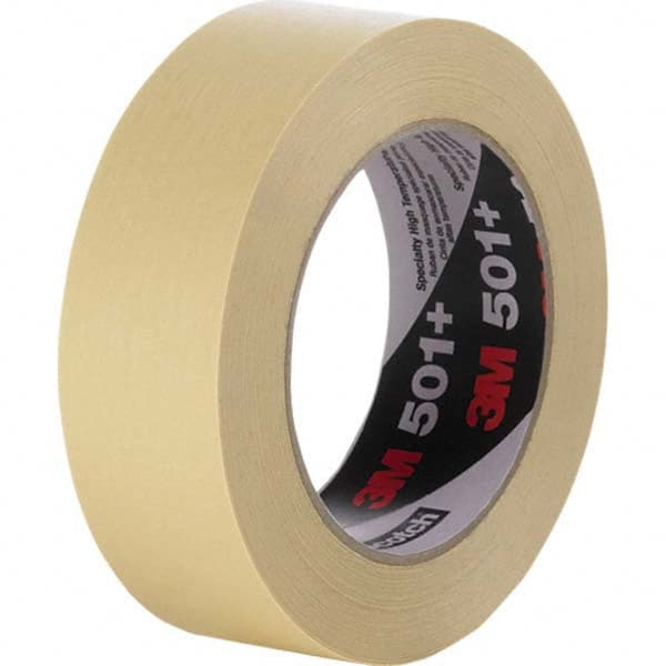 3M - 1,490mm Wide x 55 m x 7.3 mil Tan Crepe Paper Masking Tape - Eagle Tool & Supply