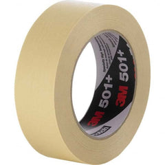 3M - 1,490mm Wide x 55 m x 7.3 mil Tan Crepe Paper Masking Tape - Eagle Tool & Supply