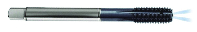 M16 x 2.00 Dia. - 6HX - 5 FL - PM Cobalt Semi-Bott Tap-ALCRN-Coolant-Thru-FORM-C - Eagle Tool & Supply