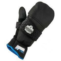 816 XL BLK THERMAL FLIP-TOP GLOVES - Eagle Tool & Supply