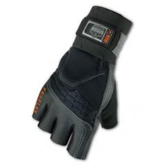 910 S BLK IMPACT GLOVES W/WRIST - Eagle Tool & Supply