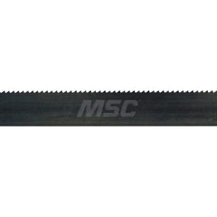 Welded Bandsaw Blade: 19' 6″ Long, 1/2″ Wide, 0.025″ Thick, 6 TPI Carbon Steel, Toothed Edge