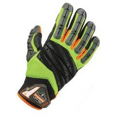 924 S LIME HYBRID DORSAL GLOVES - Eagle Tool & Supply