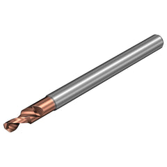 0.4mm Minor140° Solid Carbide Subland Step Drill Bit TiALN Lite Finish, 50mm OAL, Series CoroDrill 862