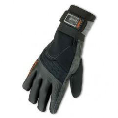 9012 S BLK GLOVES W/ WRIST SUPPORT - Eagle Tool & Supply