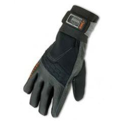 9012 S BLK GLOVES W/ WRIST SUPPORT - Eagle Tool & Supply
