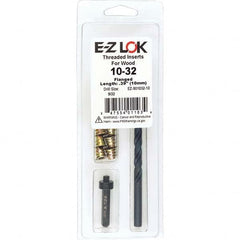 E-Z LOK - Thread Repair Kits Insert Thread Size (Inch): #10-32 Includes Drill: Yes - Eagle Tool & Supply