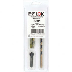E-Z LOK - Thread Repair Kits Insert Thread Size (Inch): #8-32 Includes Drill: Yes - Eagle Tool & Supply