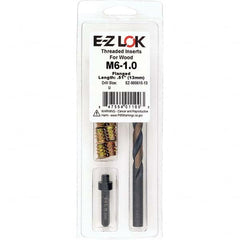 E-Z LOK - Thread Repair Kits Insert Thread Size (mm): M6x1.00 Includes Drill: Yes - Eagle Tool & Supply