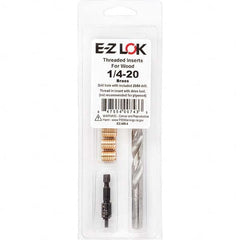 E-Z LOK - Thread Repair Kits Insert Thread Size (Inch): 1/4-20 Includes Drill: Yes - Eagle Tool & Supply