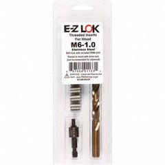 E-Z LOK - Thread Repair Kits Insert Thread Size (mm): M6x1.00 Includes Drill: Yes - Eagle Tool & Supply