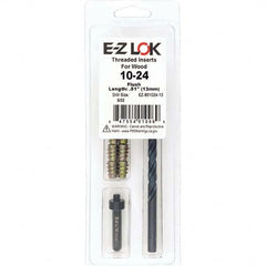 E-Z LOK - Thread Repair Kits Insert Thread Size (Inch): #10-24 Includes Drill: Yes - Eagle Tool & Supply