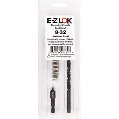 E-Z LOK - Thread Repair Kits Insert Thread Size (Inch): #8-32 Includes Drill: Yes - Eagle Tool & Supply