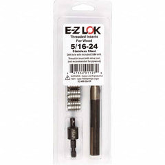 E-Z LOK - Thread Repair Kits Insert Thread Size (Inch): 5/16-24 Includes Drill: Yes - Eagle Tool & Supply