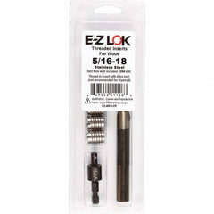 E-Z LOK - Thread Repair Kits Insert Thread Size (Inch): 5/16-18 Includes Drill: Yes - Eagle Tool & Supply