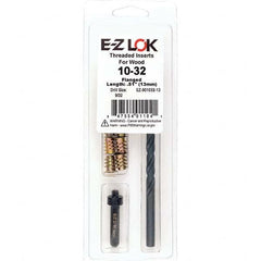 E-Z LOK - Thread Repair Kits Insert Thread Size (Inch): #10-32 Includes Drill: Yes - Eagle Tool & Supply