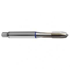 M10x1.5 6H 3-Flute Cobalt Blue Ring Spiral Point Plug Tap-Bright - Eagle Tool & Supply