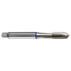 M10x1.5 6H 3-Flute Cobalt Blue Ring Spiral Point Plug Tap-Bright - Eagle Tool & Supply