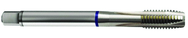 M20x2.5 6H 4-Flute Cobalt Blue Ring Spiral Point Plug Tap-Bright - Eagle Tool & Supply