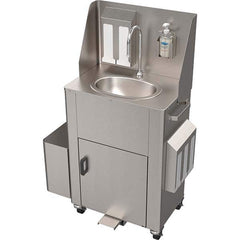 Acorn Engineering - Wash Fountain Accessories Type: Splash Guard w/Towel&Soap Dispensers For Use With: PS1000 Series Portable Sink - Eagle Tool & Supply