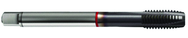 M18x2.5 6H 4-Flute Cobalt Red Ring Spiral Point Plug Tap-TiCN - Eagle Tool & Supply