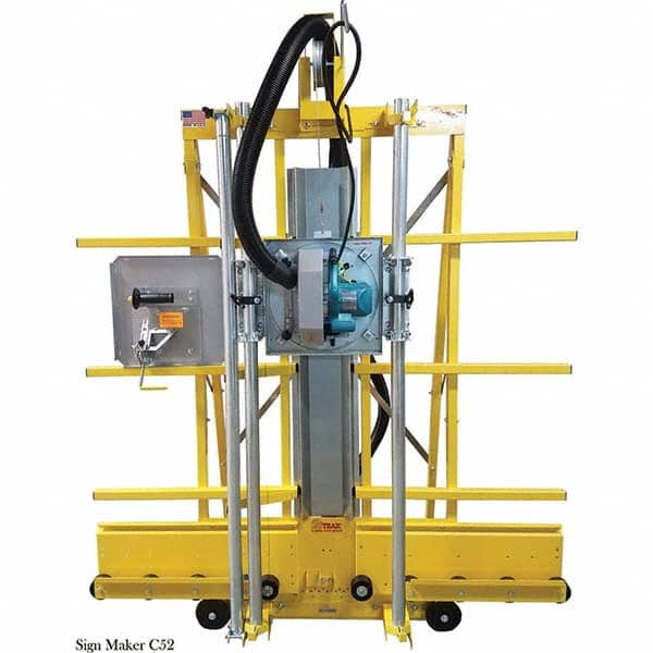 Saw Trax - Sign Maker Compact 52" Max Cross Cut Vertical Panel Saw - Eagle Tool & Supply