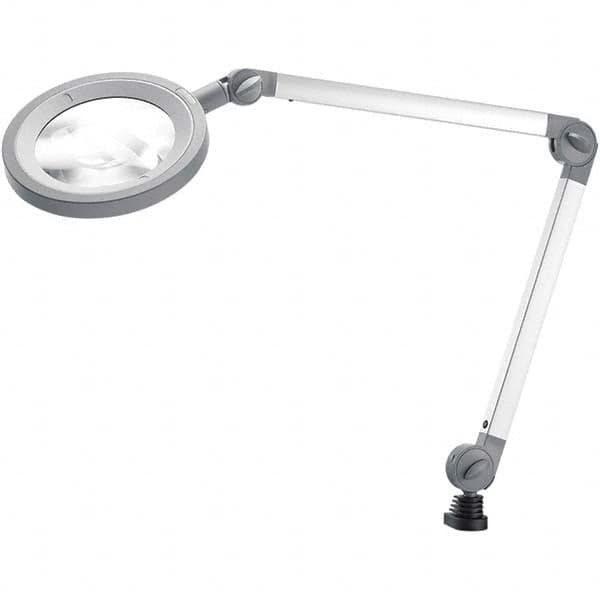 Waldmann Lighting - Machine Lights Machine Light Style: Articulating Arm Mounting Type: Clamp Mount - Eagle Tool & Supply