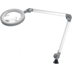 Waldmann Lighting - Machine Lights Machine Light Style: Articulating Arm Mounting Type: Clamp Mount - Eagle Tool & Supply