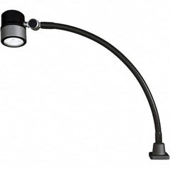 Waldmann Lighting - Machine Lights Machine Light Style: Spot with Gooseneck Mounting Type: Attachable Base - Eagle Tool & Supply