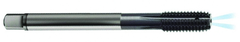 M16 x 2.00 Dia. - 6HX - 5 FL - Carbide Semi-Bott Tap-TiCN -Coolant-Thru-FORM-C DIN 376 - Eagle Tool & Supply