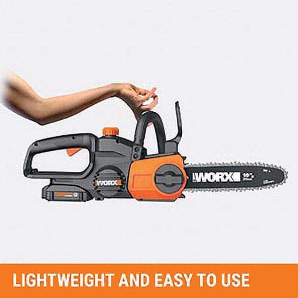 Worx - Chainsaws Type of Power: Battery Voltage: 20 - Eagle Tool & Supply