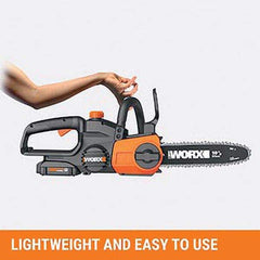 Worx - Chainsaws Type of Power: Battery Voltage: 20 - Eagle Tool & Supply