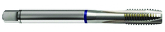 3/8-24 Dia. - 2B - 3 FL - Cobalt Spiral Point Plug Blue Ring Tap - Bright FORM-B DIN 374 - Eagle Tool & Supply