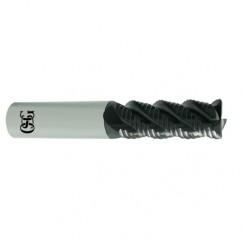 1/4" Dia. - 2" OAL - TIAlN CBD - .03 CR- Roughing End Mill - 4 FL - Eagle Tool & Supply