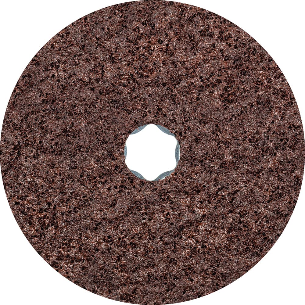 PFERD - Quick Change Discs; Disc Diameter (Inch): 5 ; Attaching System: COMBICLICK ; Abrasive Type: Non-Woven ; Abrasive Material: Aluminum Oxide ; Grade: Coarse ; Grit: 100 - Exact Industrial Supply