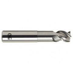5/8 Dia. x 6 Overall Length 3-Flute Square End Solid Carbide SE End Mill-Round Shank-Center Cutting-Uncoated - Eagle Tool & Supply