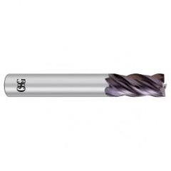 7/16 x 7/16 x 1 x 2-3/4 4Fl  Square Carbide End Mill - EXO - Eagle Tool & Supply