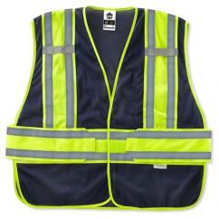 8240HL-NC XL/2XL NAVY 2-TONE VEST - Eagle Tool & Supply