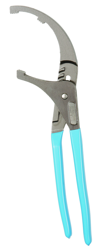 15-1/2" Oil Filter PVC Plier - 5-1/2" Maximum Jaw Capacity - Eagle Tool & Supply